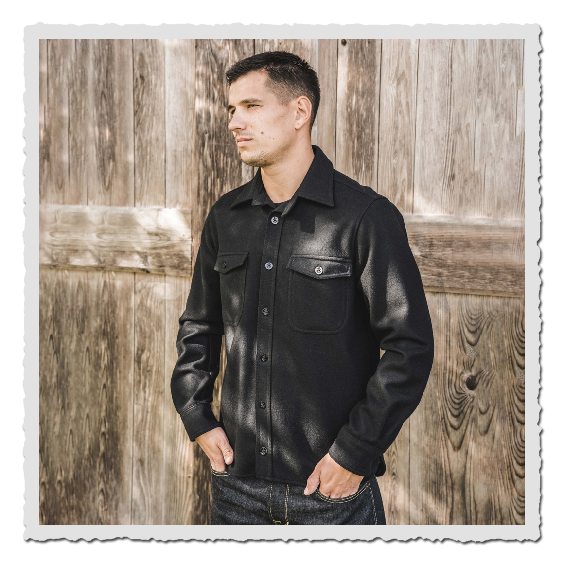 Heritage CPO Shirt aus reiner Wolle – robustes Hemd für Outdoor und Alltag
